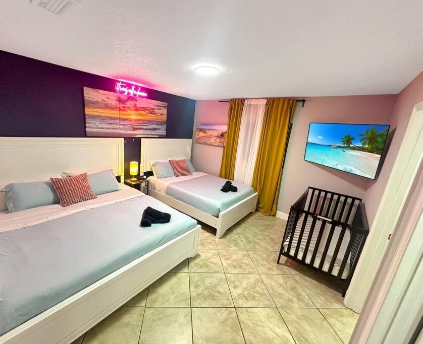 Escape Gameroom, Bar, Bbq, Spacious,King Bed, All Luxury Mattresses, Near Beach, 6 Blocks Away From Bars, Nite Clubs, Res, Shops Miami Exterior foto